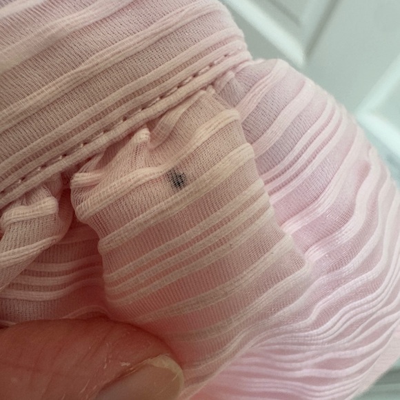 NWOT Janie and Jack 3T Girls Light Pink Striped Formal Puff Skirt - Picture 5 of 5